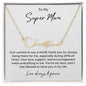 Personalized Signature Name Necklace - Super Mom
