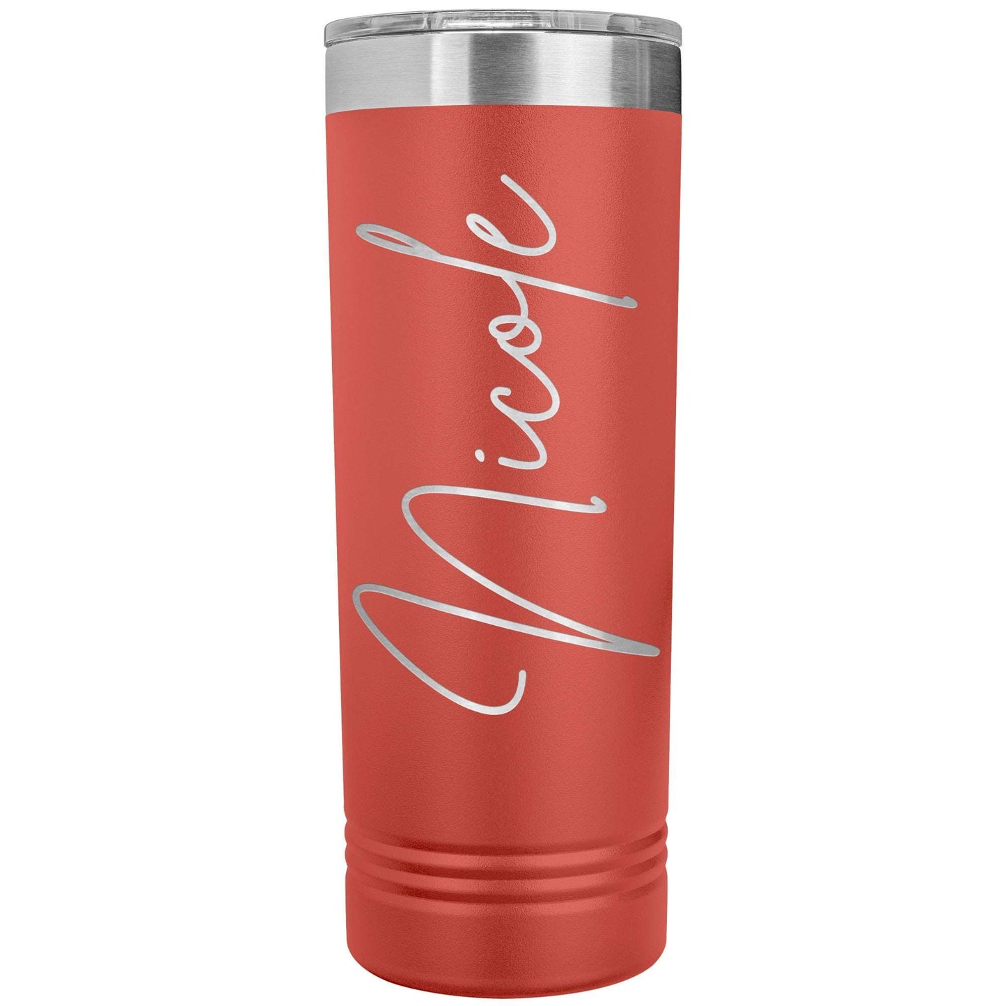 Personalized Name Skinny Tumbler 22oz