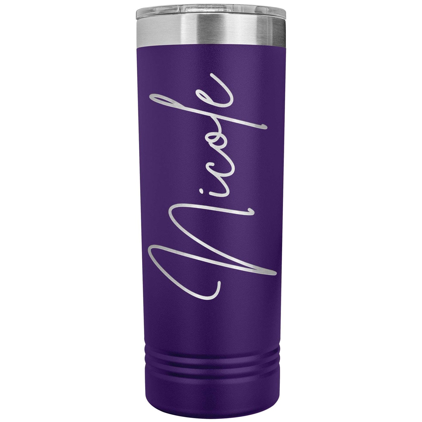 Personalized Name Skinny Tumbler 22oz