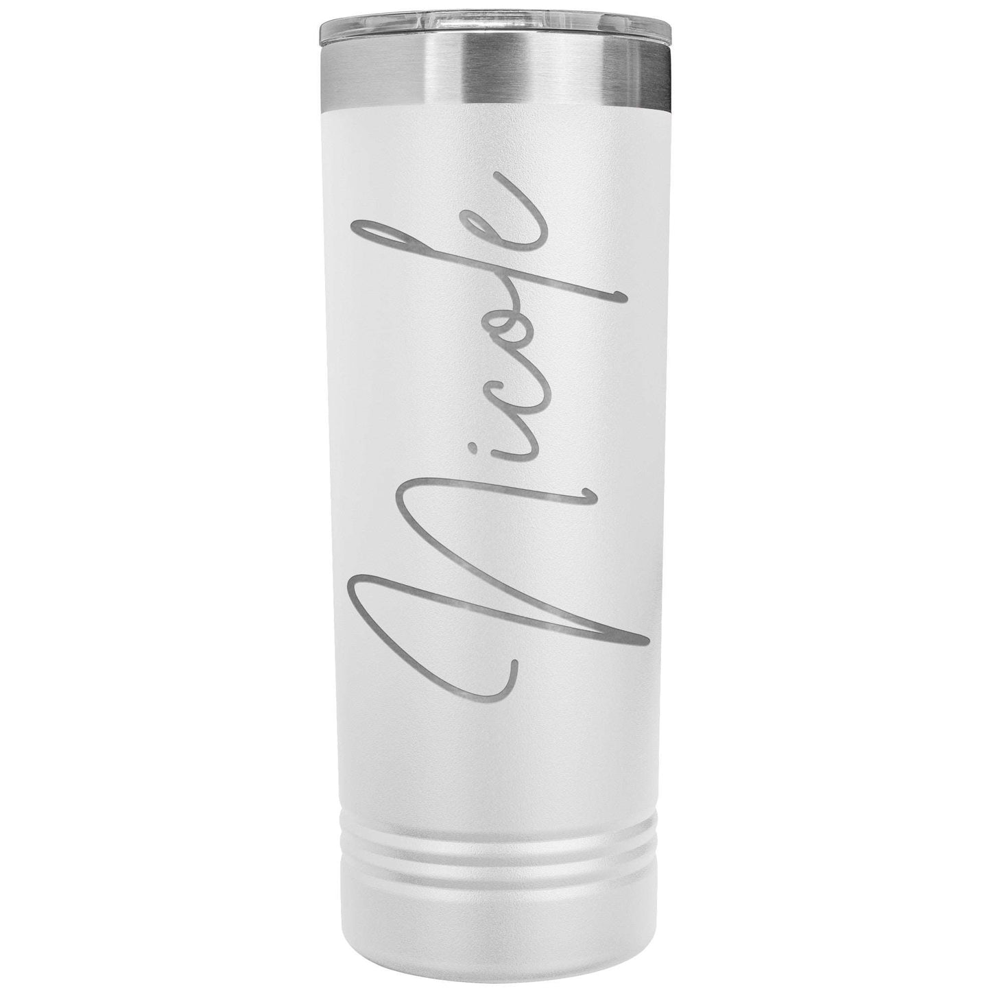Personalized Name Skinny Tumbler 22oz