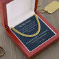 To My Man Cuban Link Chain | Forever Choice