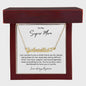 Personalized Name Necklace & Heart - Super Mom
