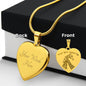 Keep Your Head Up Giraffe Necklace Heartfelt Gift for Daughter, Girlfriend, Friend going through a tough time. Express your love and support with this unique giraffe necklace. Engrave a special message on the back to show her you're always there. A thoughtful gift for any occasion.