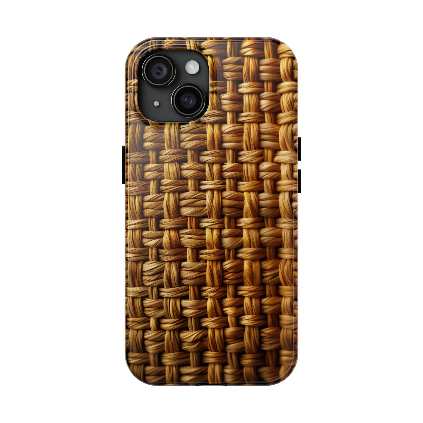 Basket Weave Design Tough iPhone Case