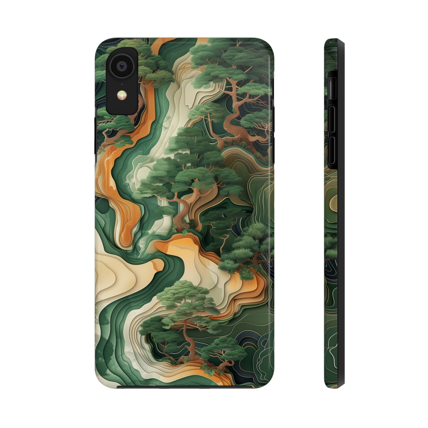 Japanese Art Print Design, Tough iPhone Case