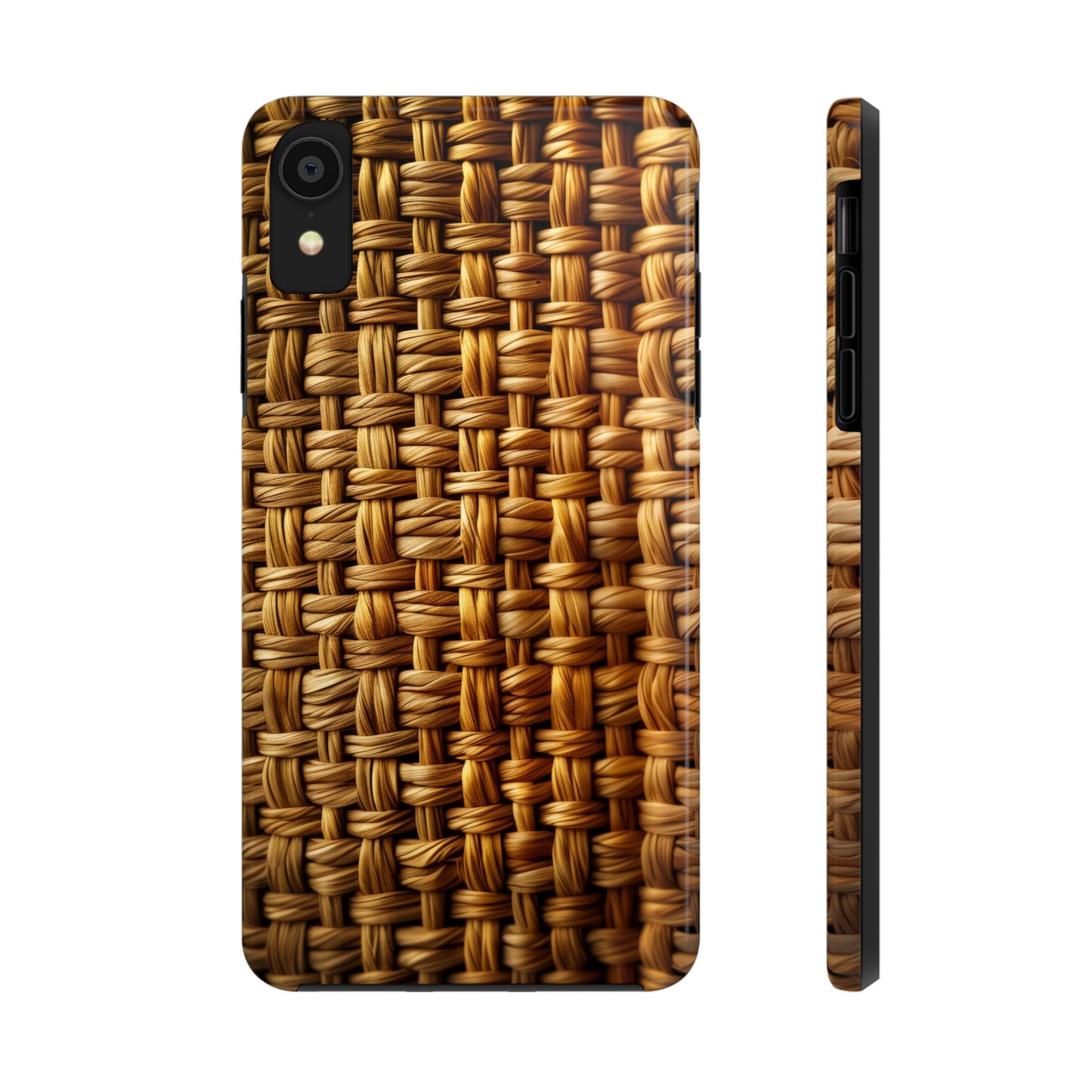 Basket Weave Design Tough iPhone Case