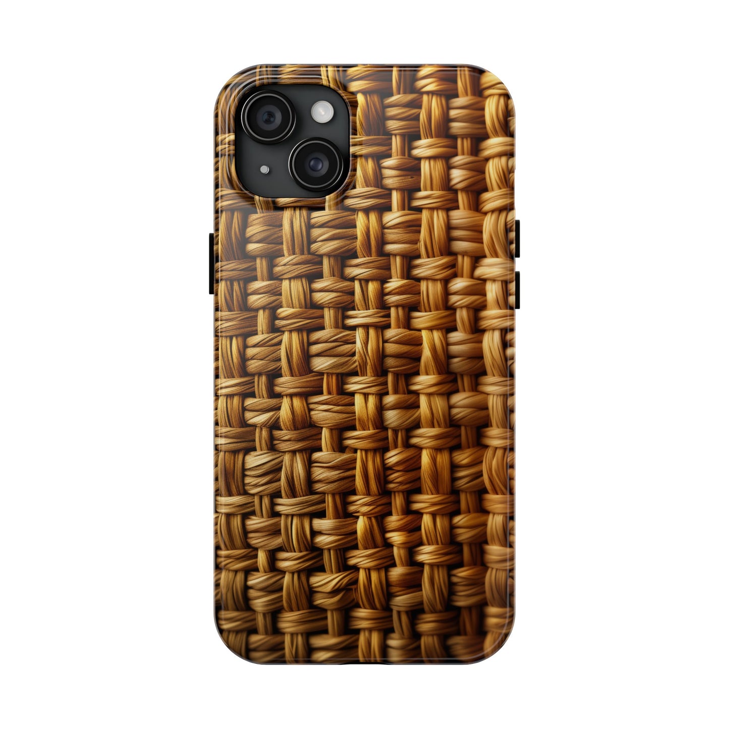 Basket Weave Design Tough iPhone Case