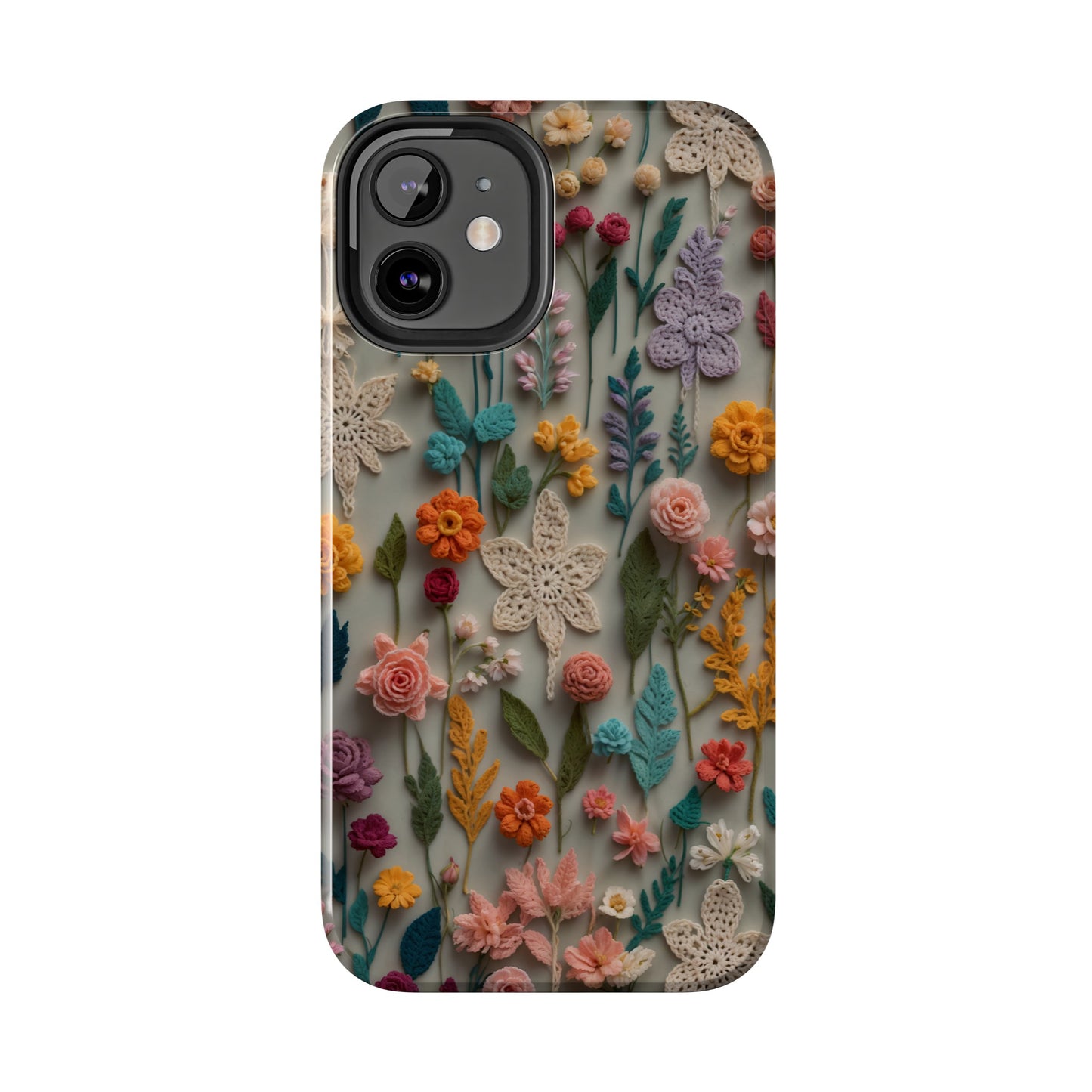 Crochet Flowers iPhone Case