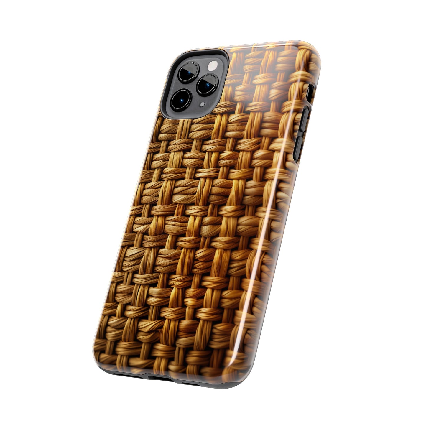 Basket Weave Design Tough iPhone Case