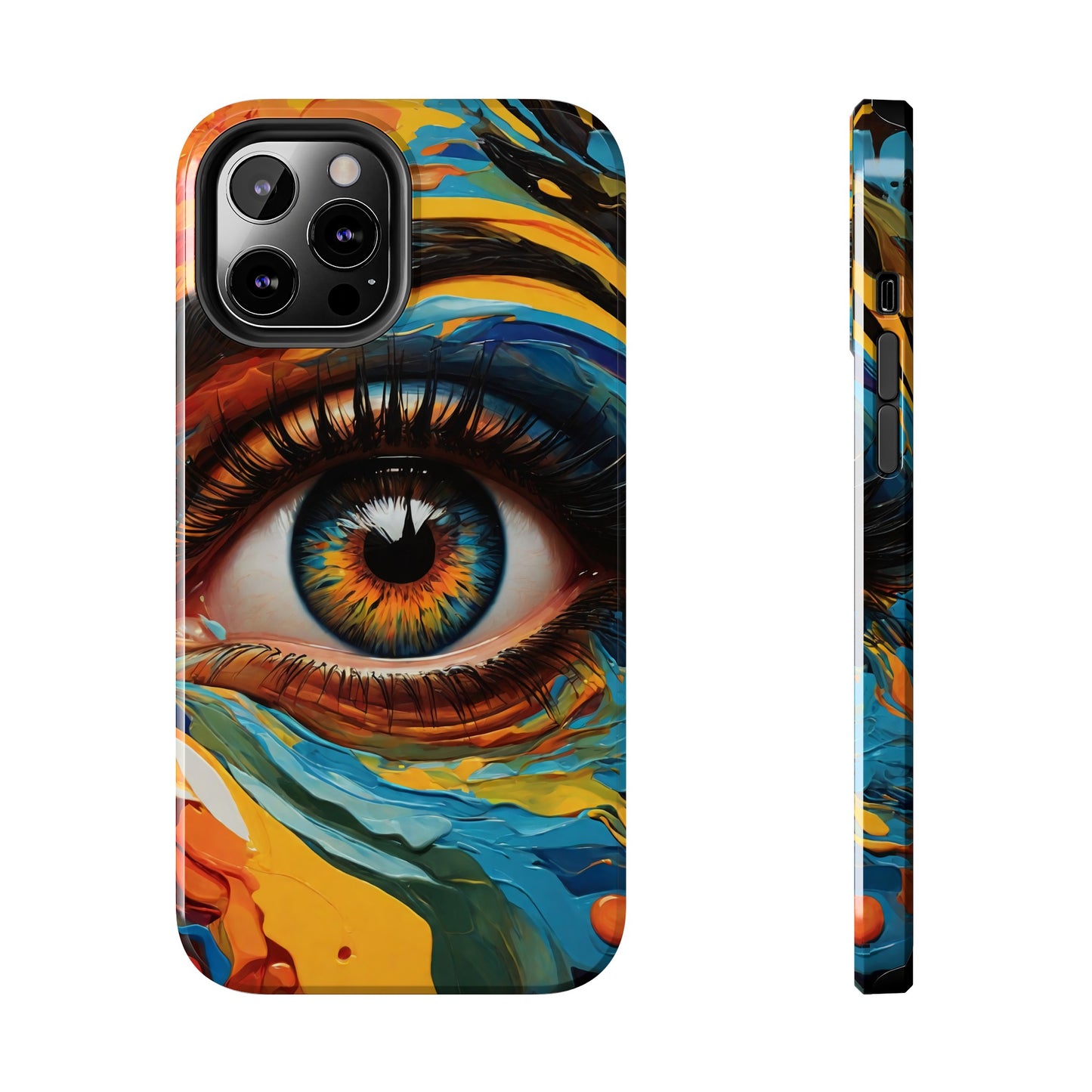 Psychedelic Eye Design Tough iPhone Case