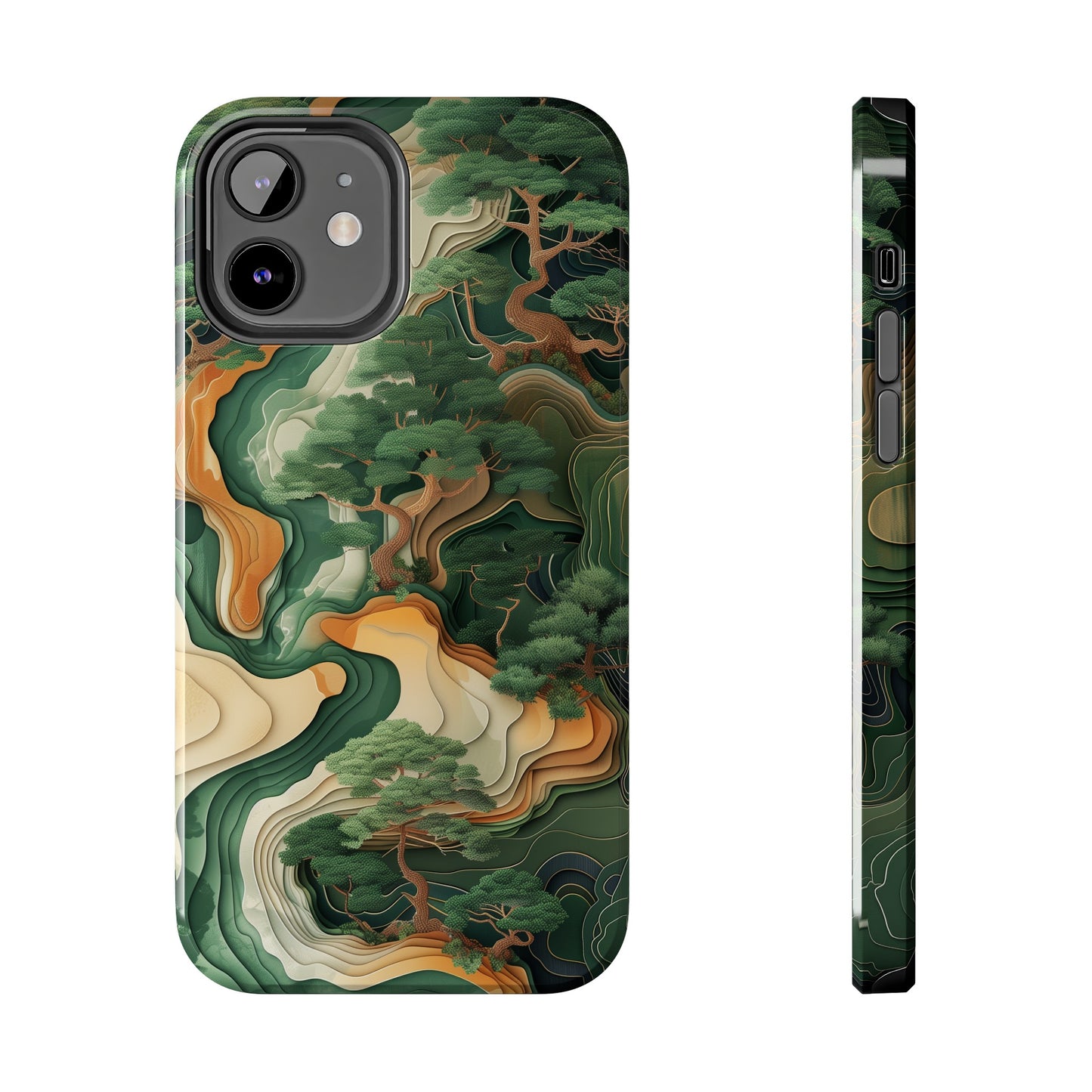 Japanese Art Print Design, Tough iPhone Case