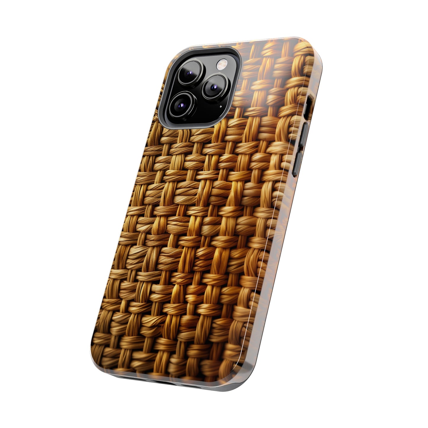 Basket Weave Design Tough iPhone Case