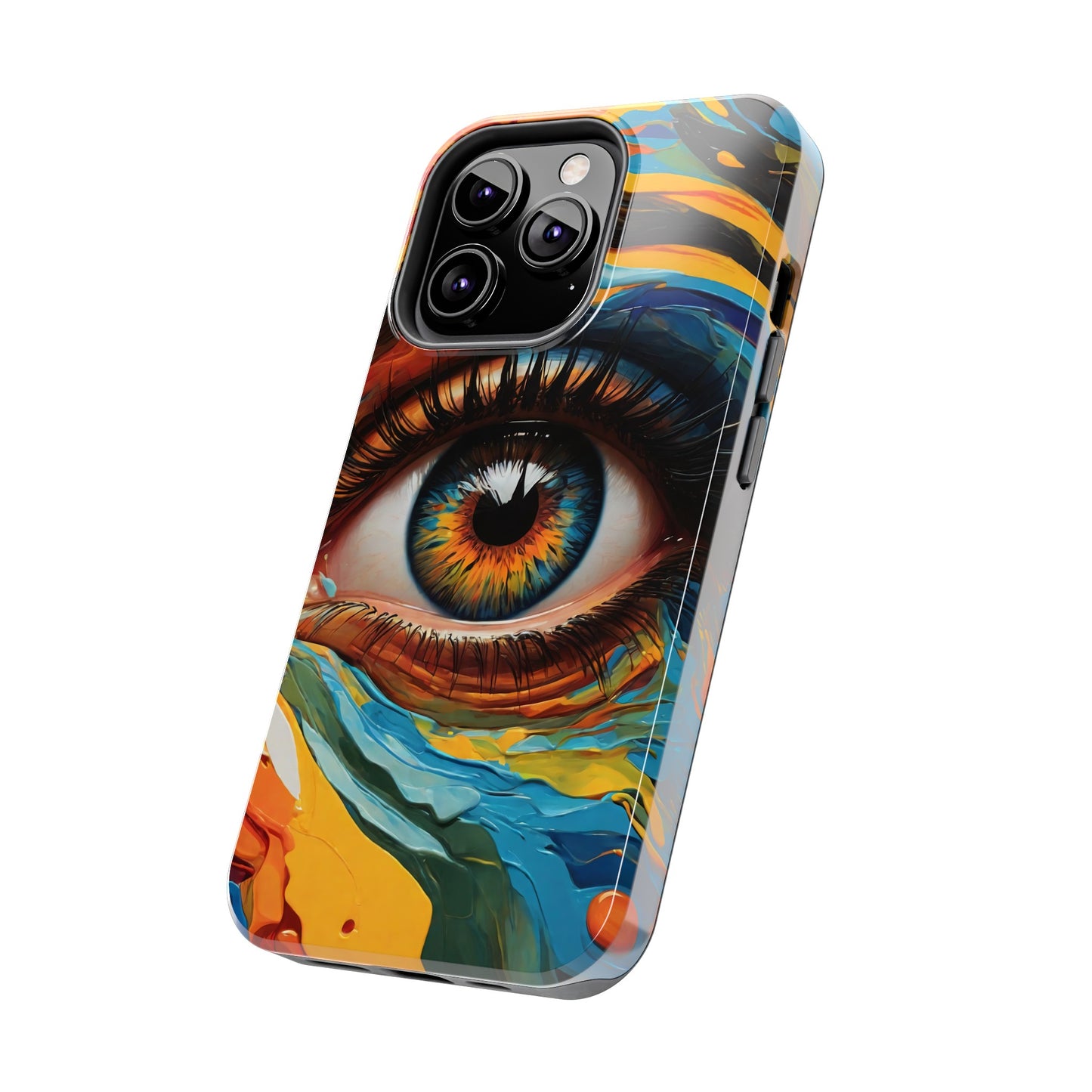 Psychedelic Eye Design Tough iPhone Case