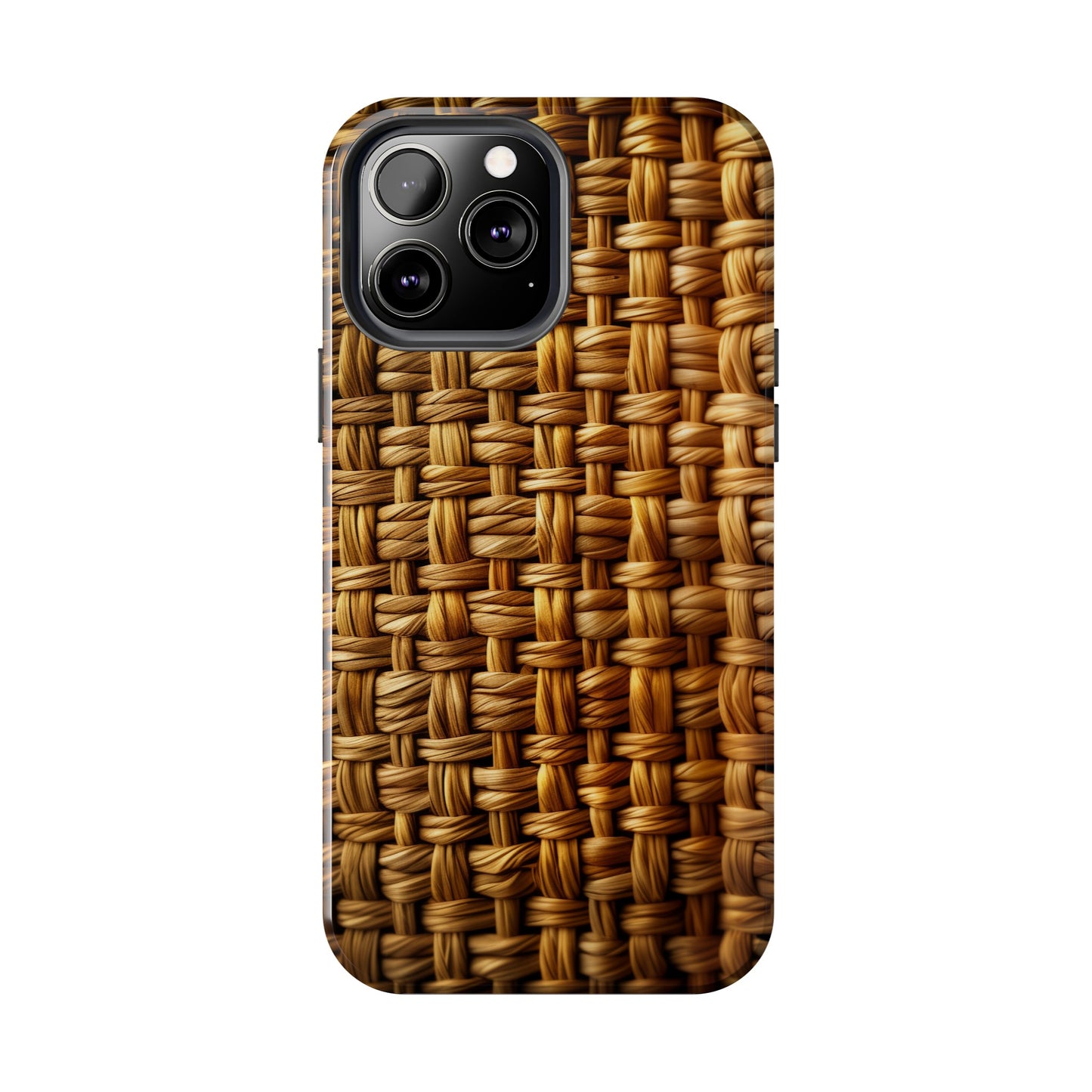 Basket Weave Design Tough iPhone Case