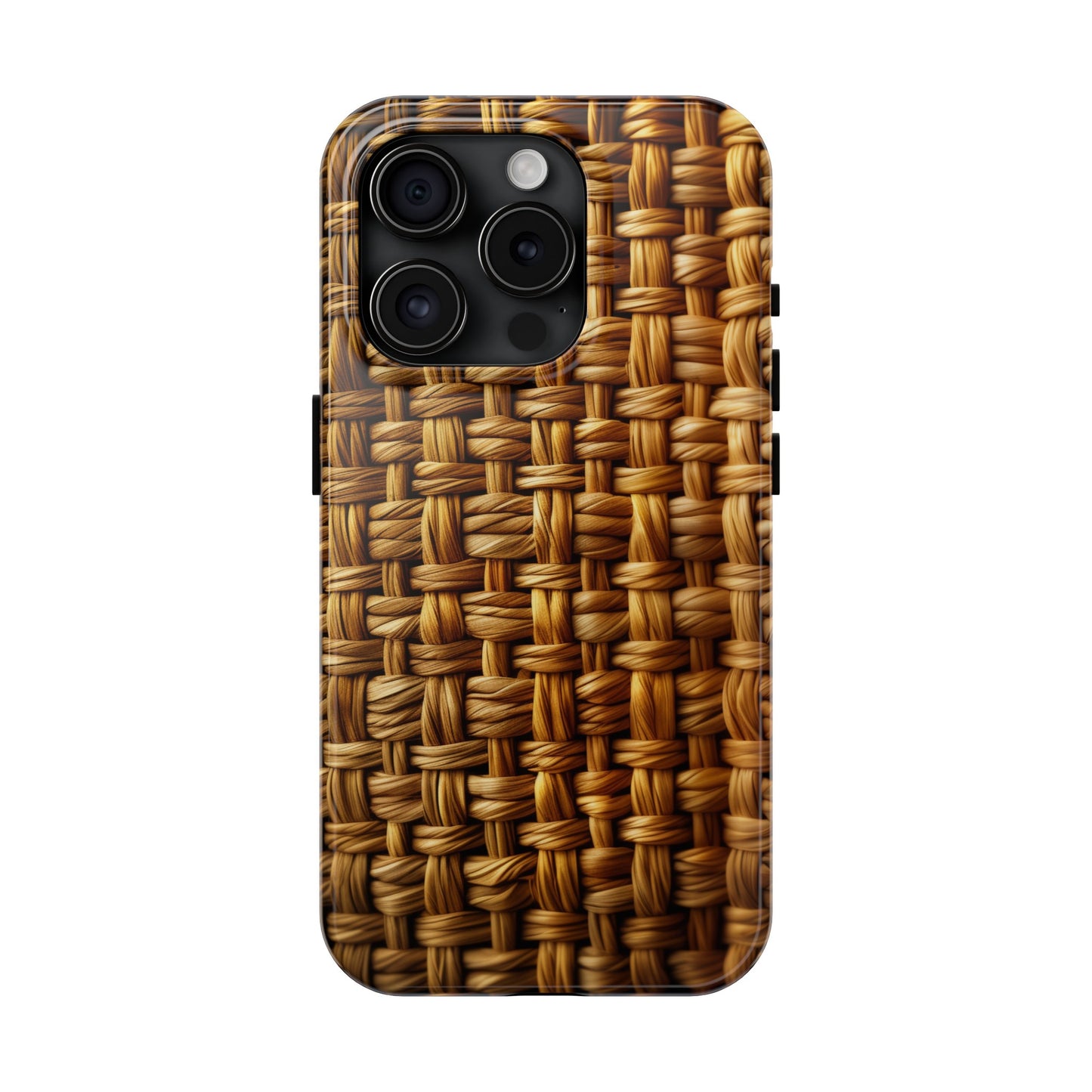 Basket Weave Design Tough iPhone Case