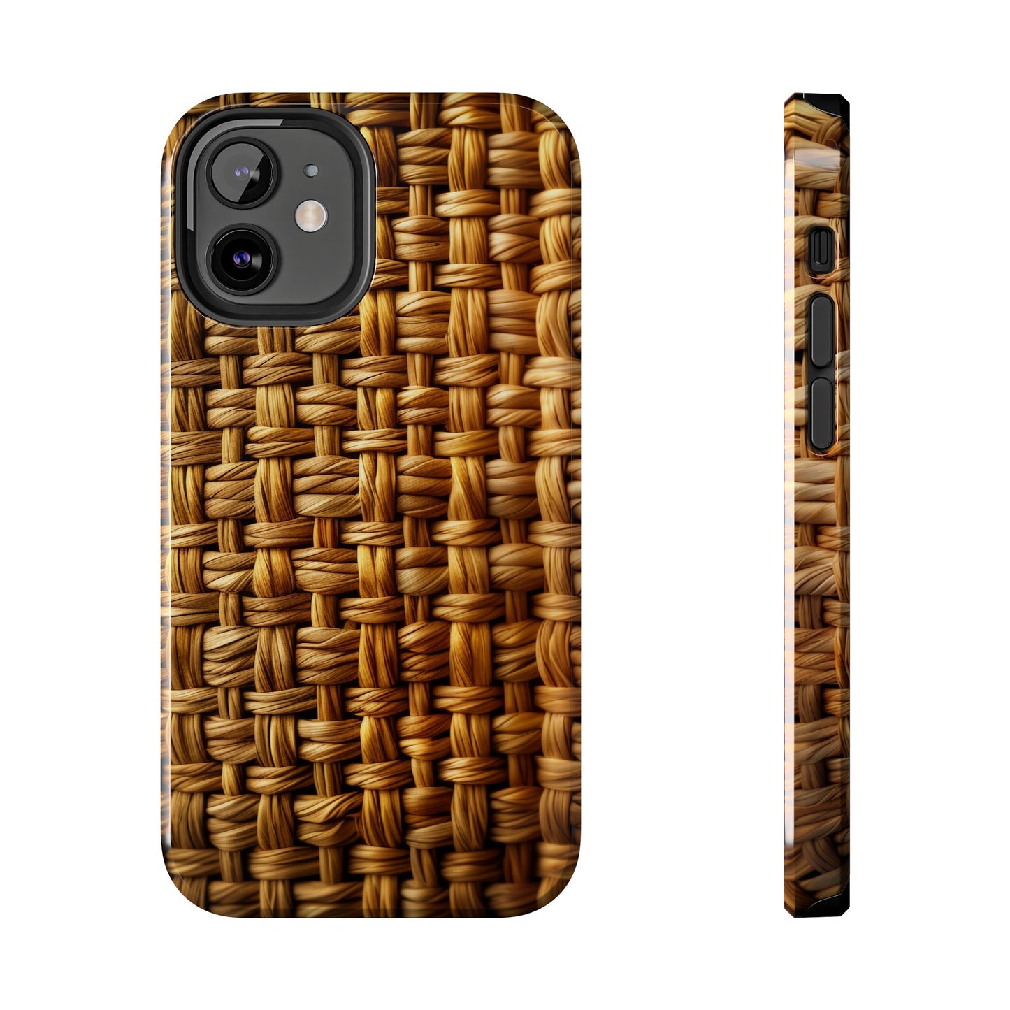 Basket Weave Design Tough iPhone Case