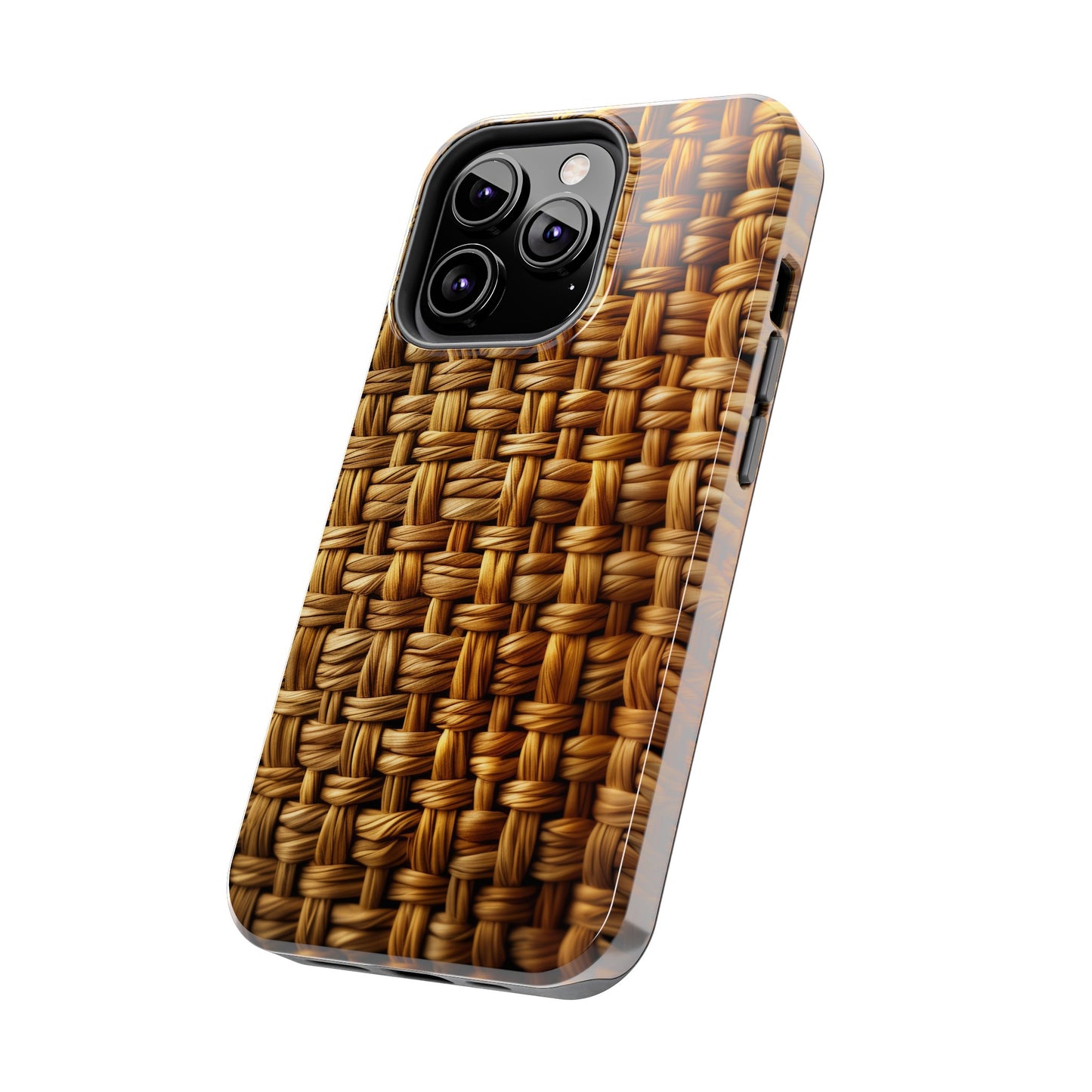 Basket Weave Design Tough iPhone Case