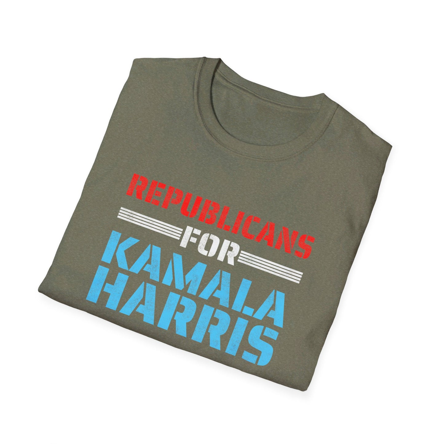 Republicans For Harris T-Shirt Retro Unisex