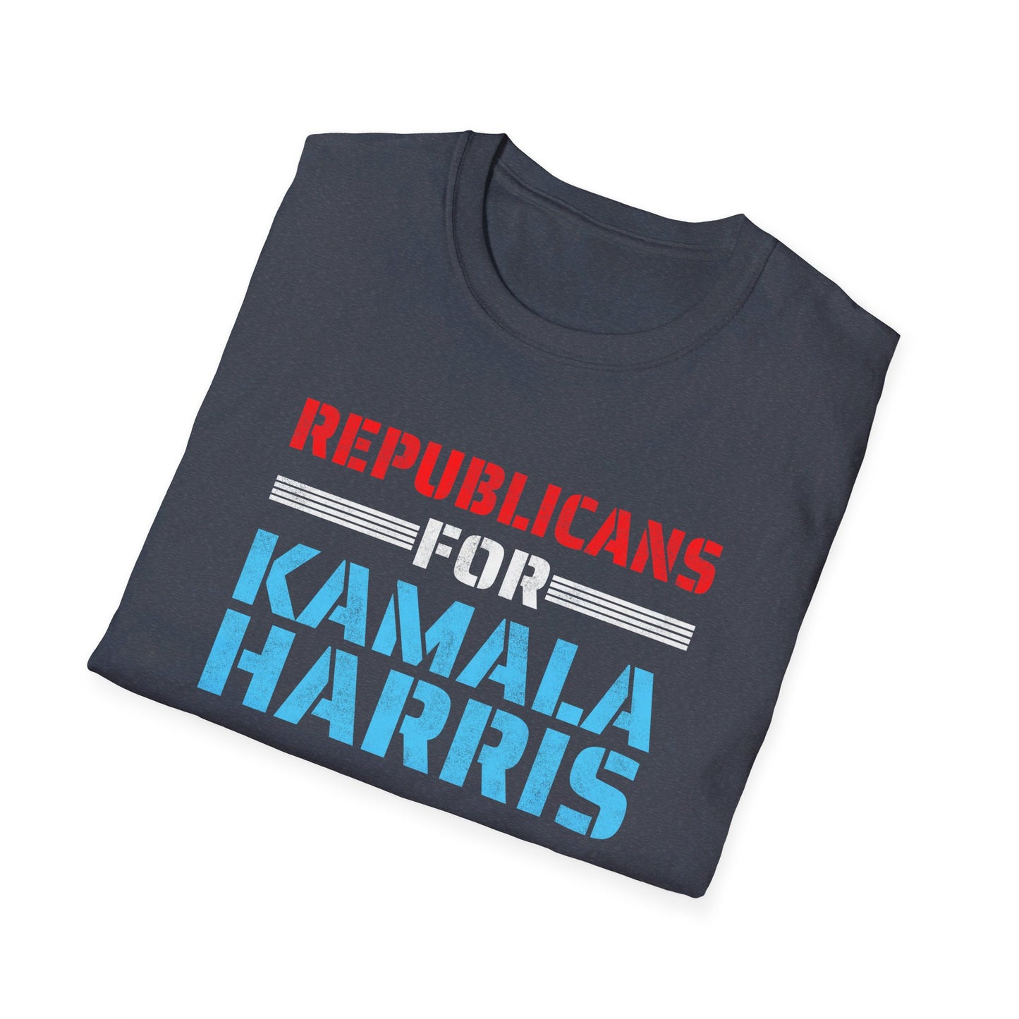 Republicans For Harris T-Shirt Retro Unisex