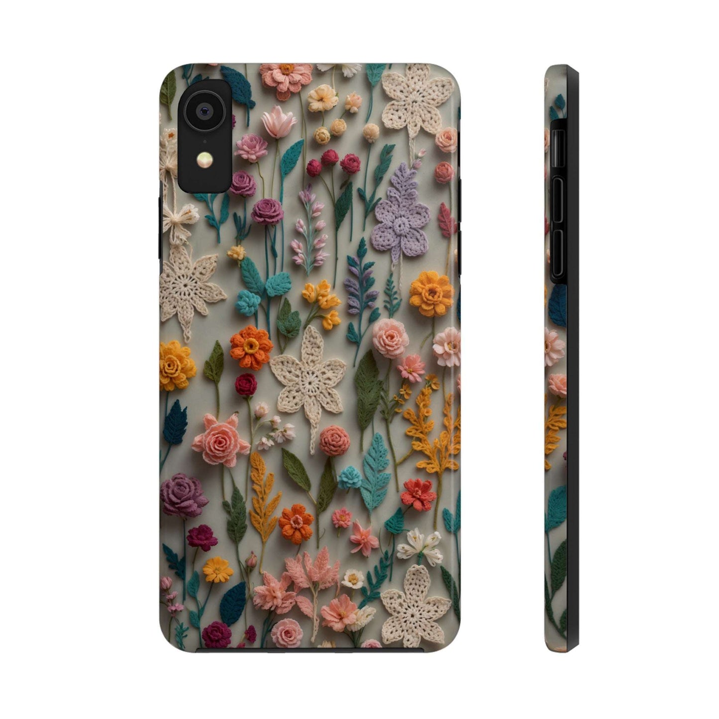 Crochet Flowers iPhone Case