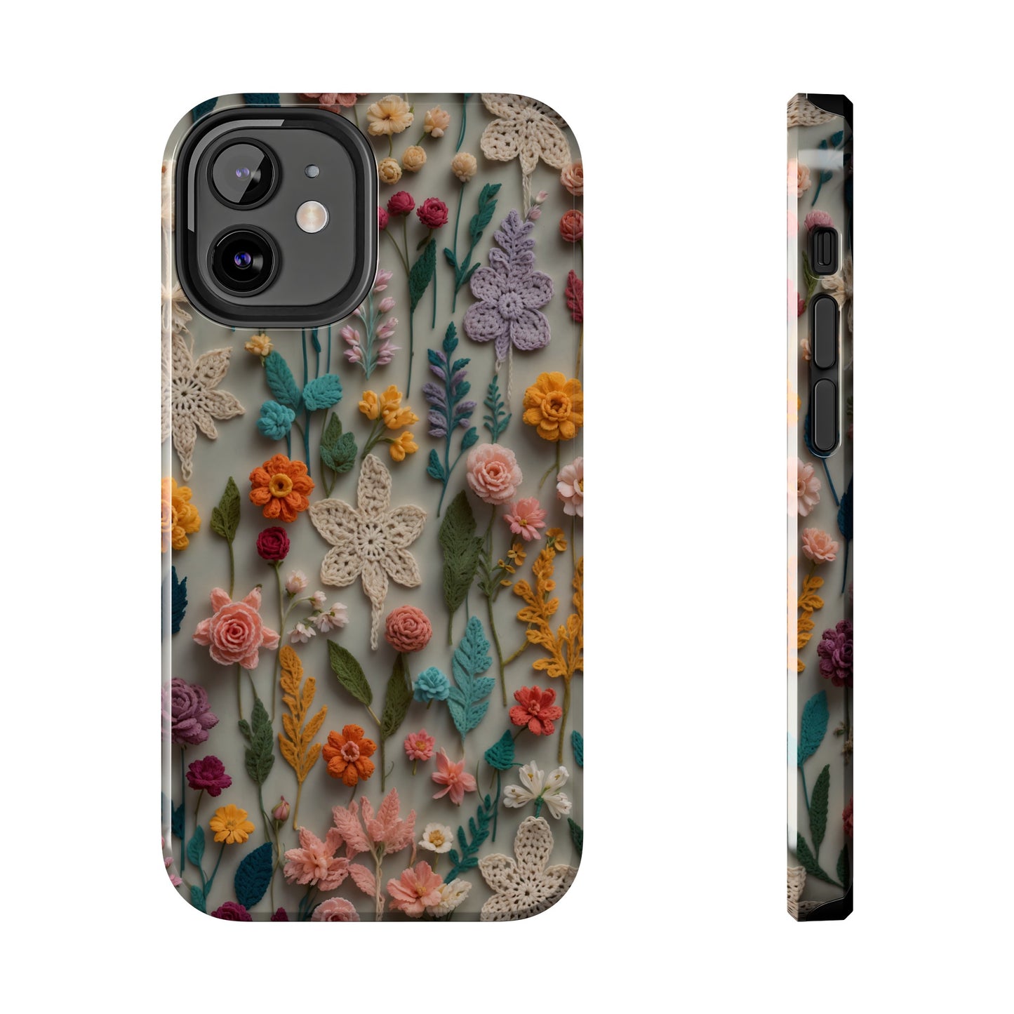 Crochet Flowers iPhone Case