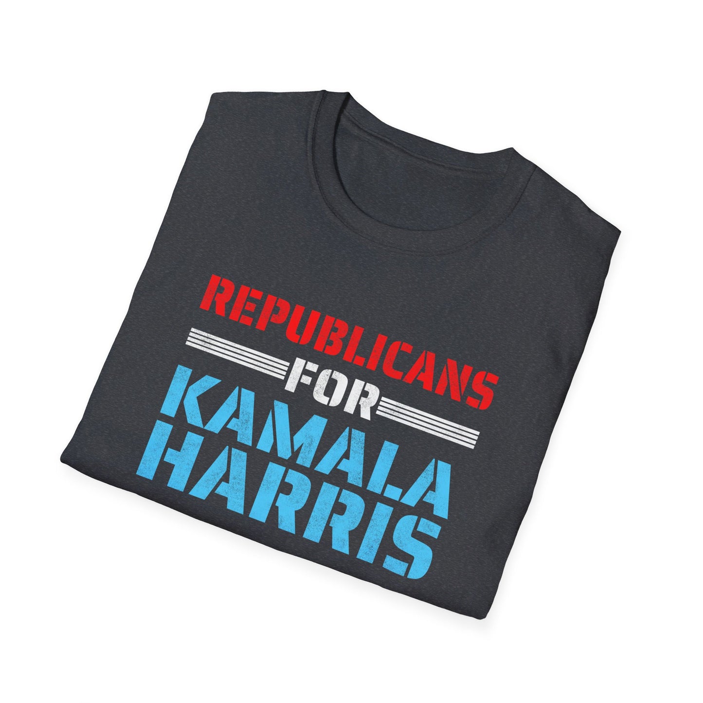 Republicans For Harris T-Shirt Retro Unisex