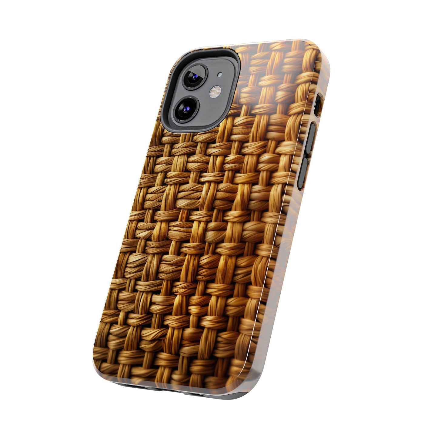 Basket Weave Design Tough iPhone Case