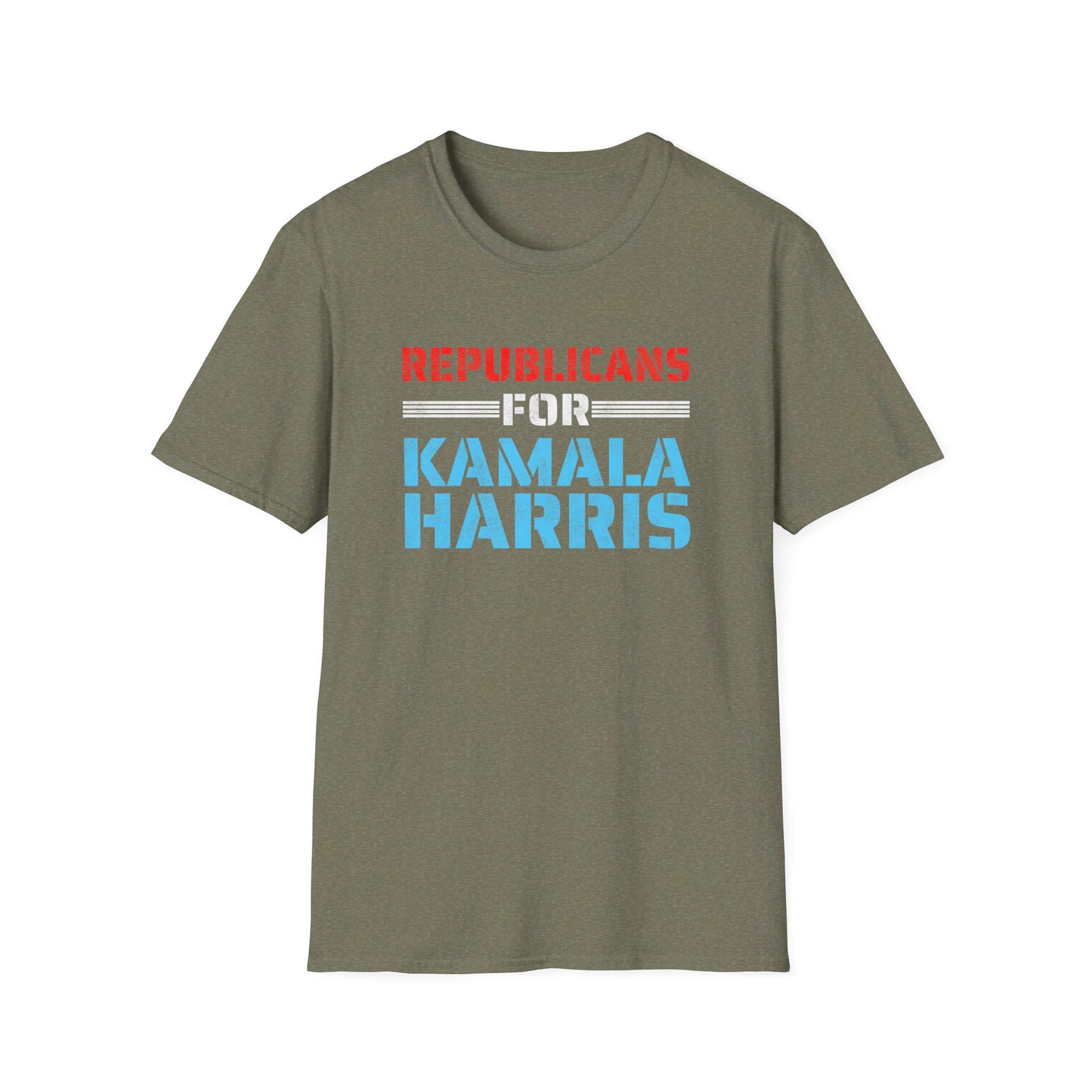 Republicans For Harris T-Shirt Retro Unisex