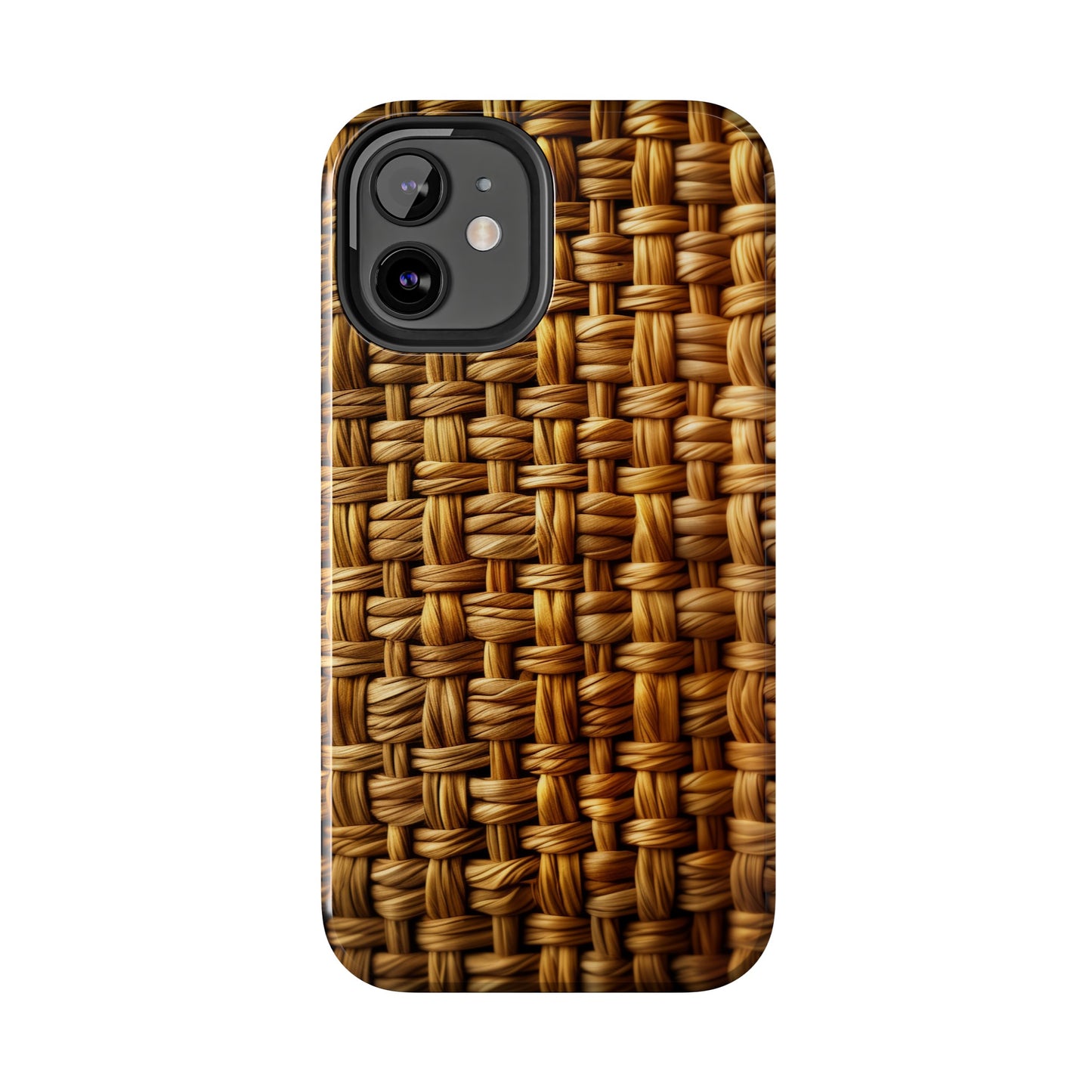 Basket Weave Design Tough iPhone Case