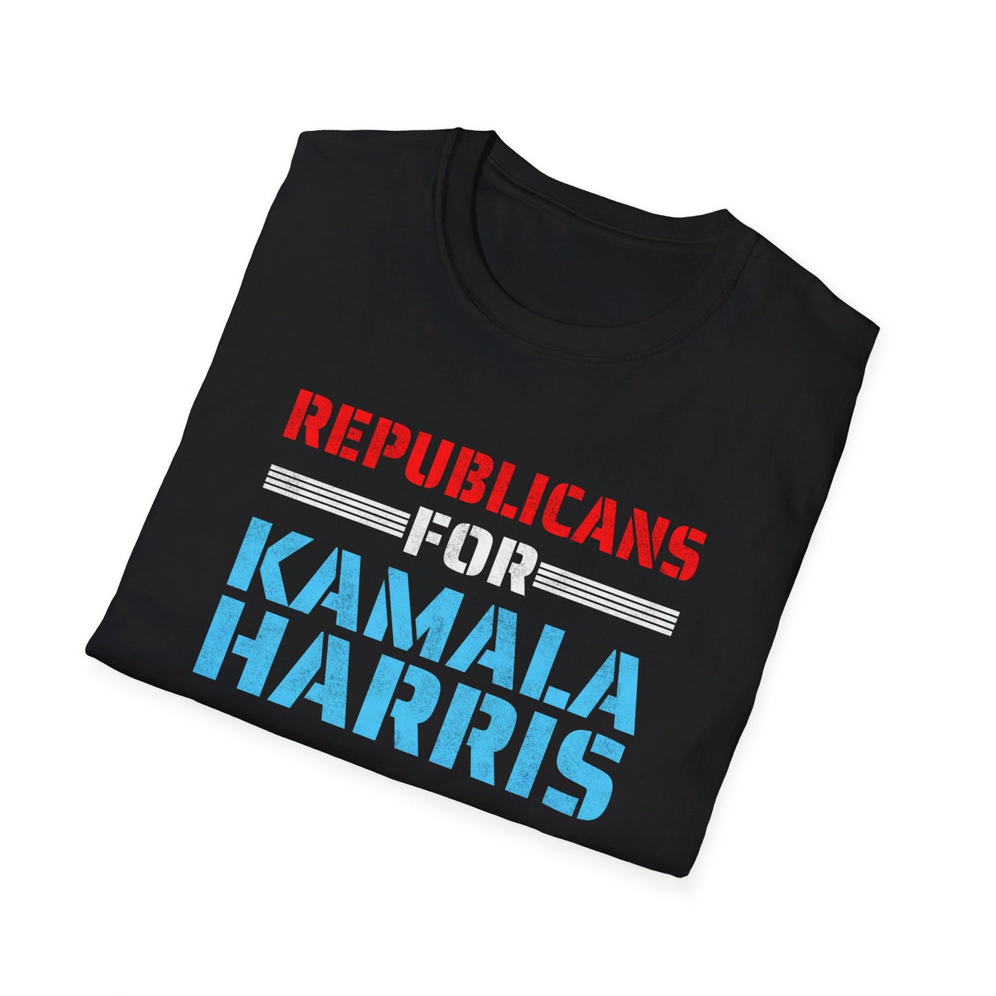 Republicans For Harris T-Shirt Retro Unisex