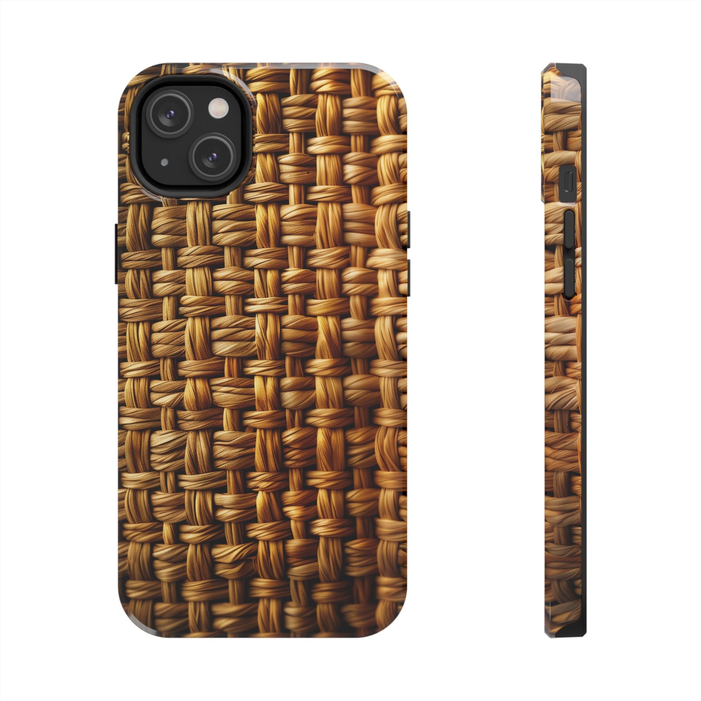 Basket Weave Design Tough iPhone Case