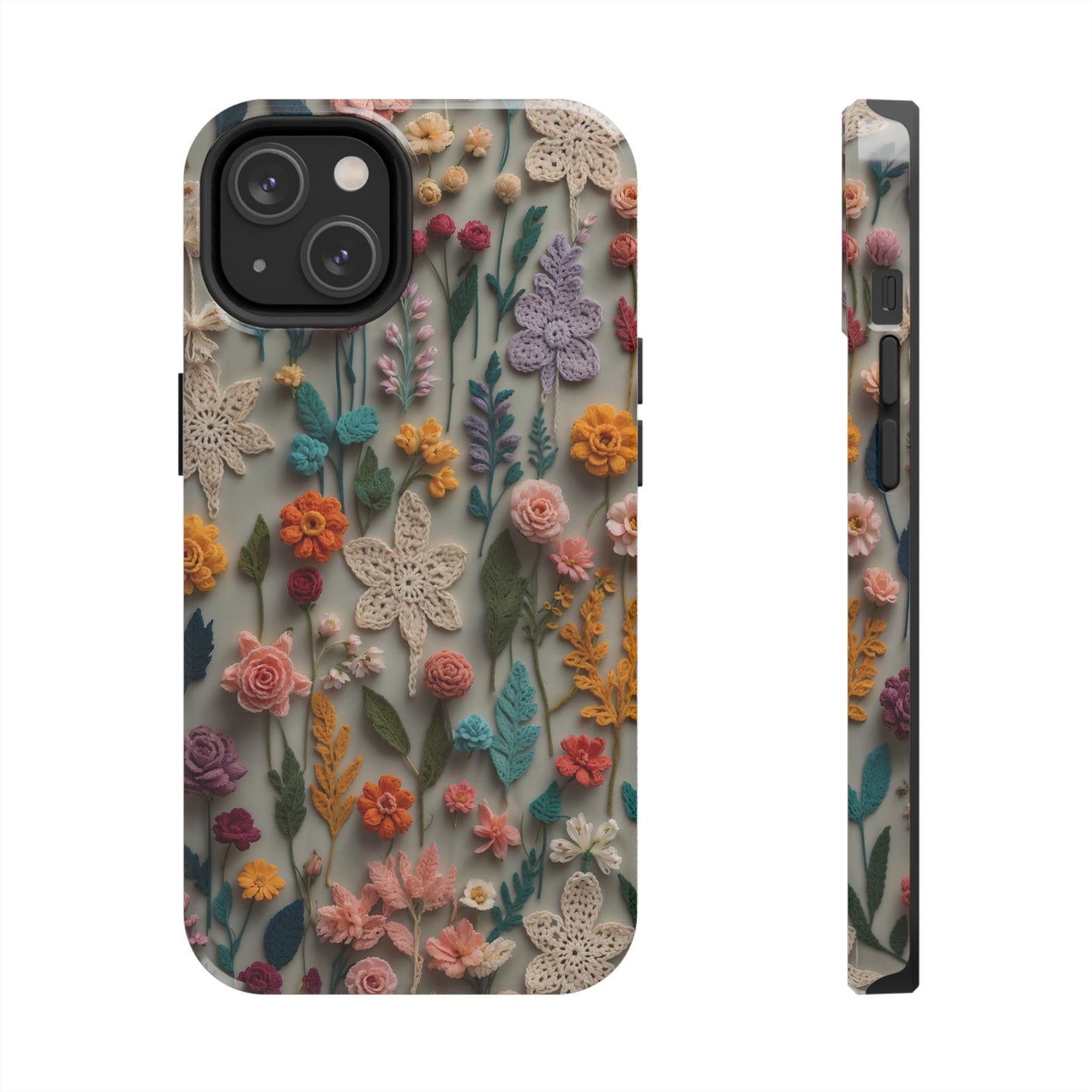 Crochet Flowers iPhone Case