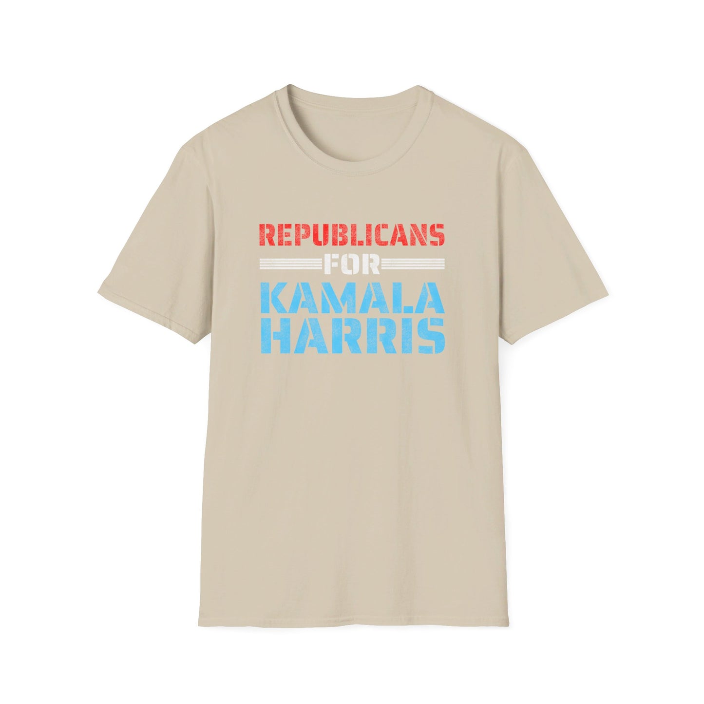 Republicans For Harris T-Shirt Retro Unisex