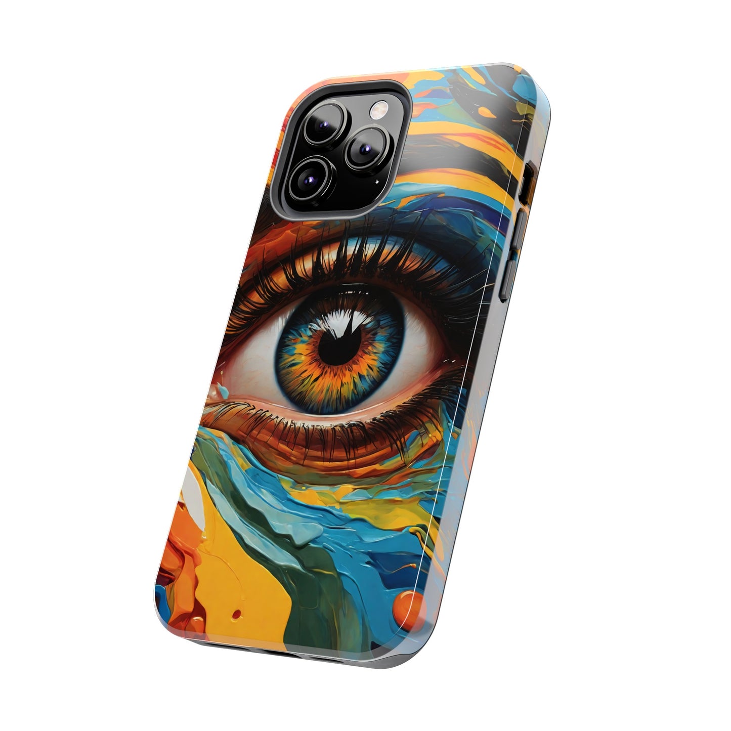 Psychedelic Eye Design Tough iPhone Case