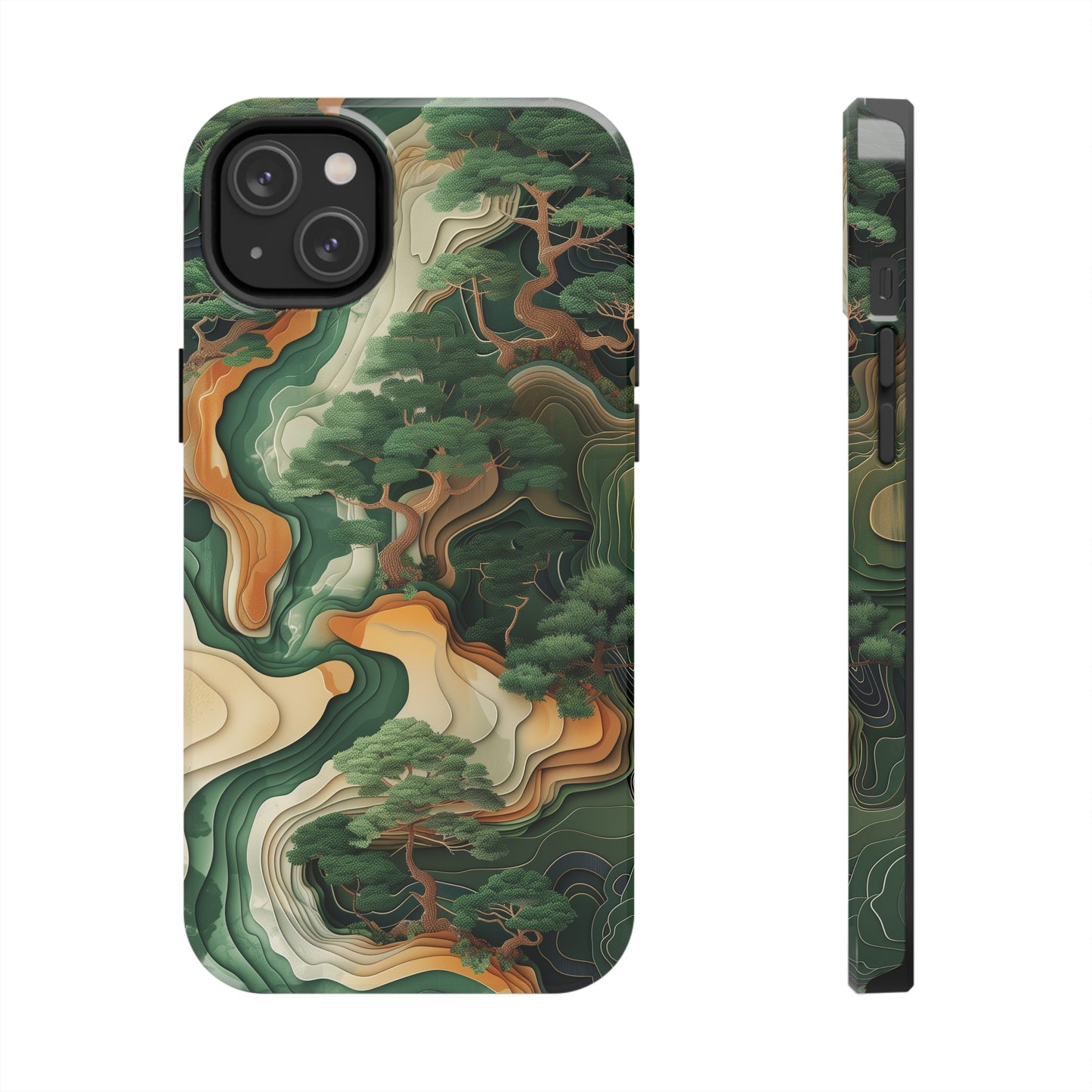 Japanese Art Print Design, Tough iPhone Case