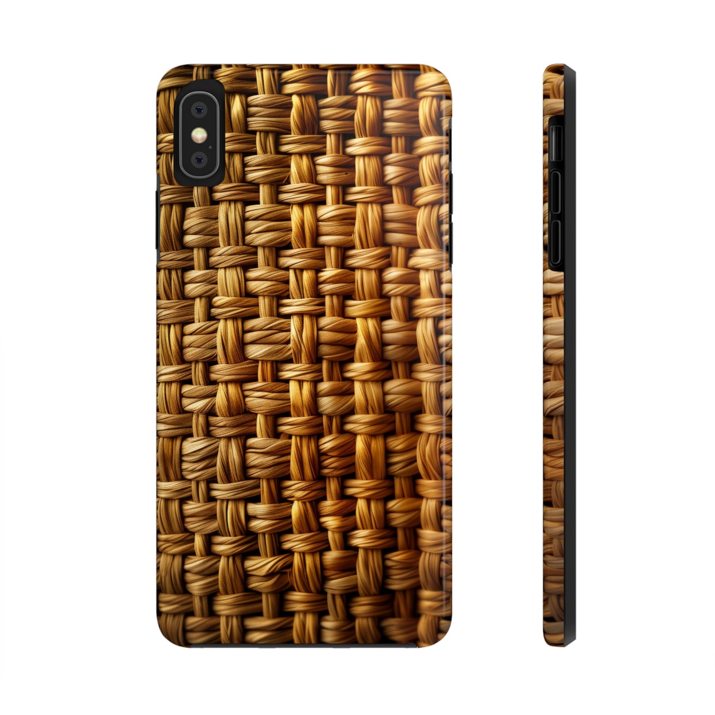 Basket Weave Design Tough iPhone Case