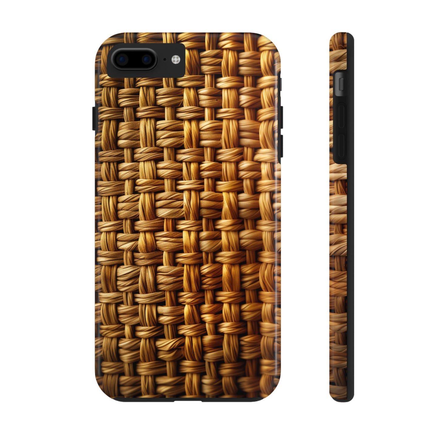 Basket Weave Design Tough iPhone Case