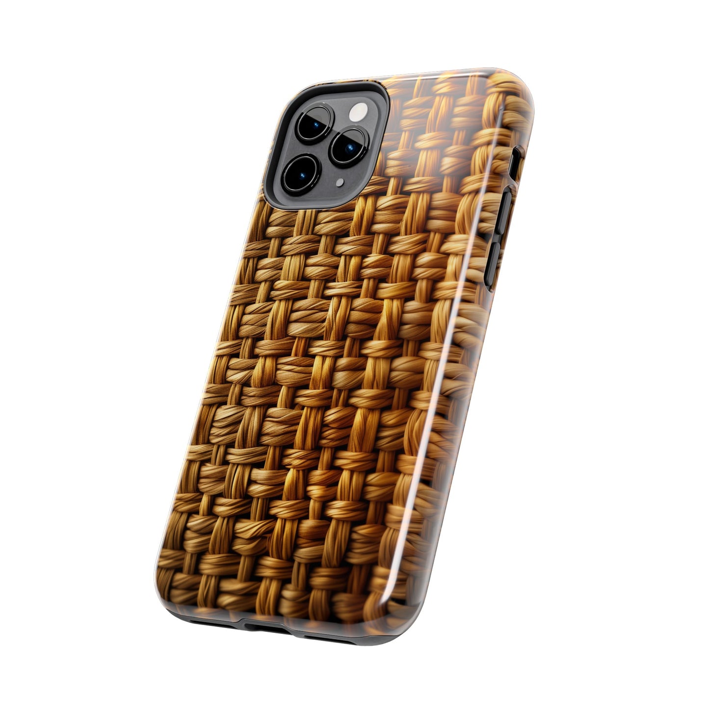 Basket Weave Design Tough iPhone Case