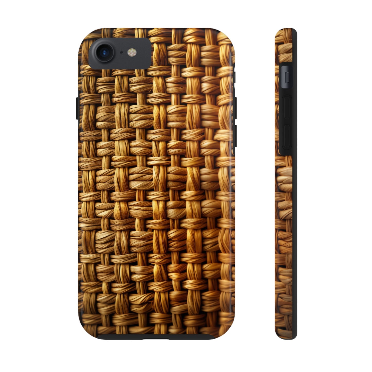 Basket Weave Design Tough iPhone Case