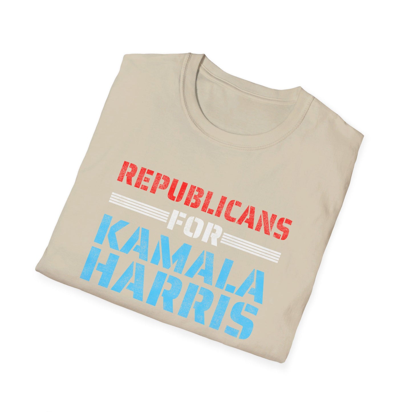 Republicans For Harris T-Shirt Retro Unisex