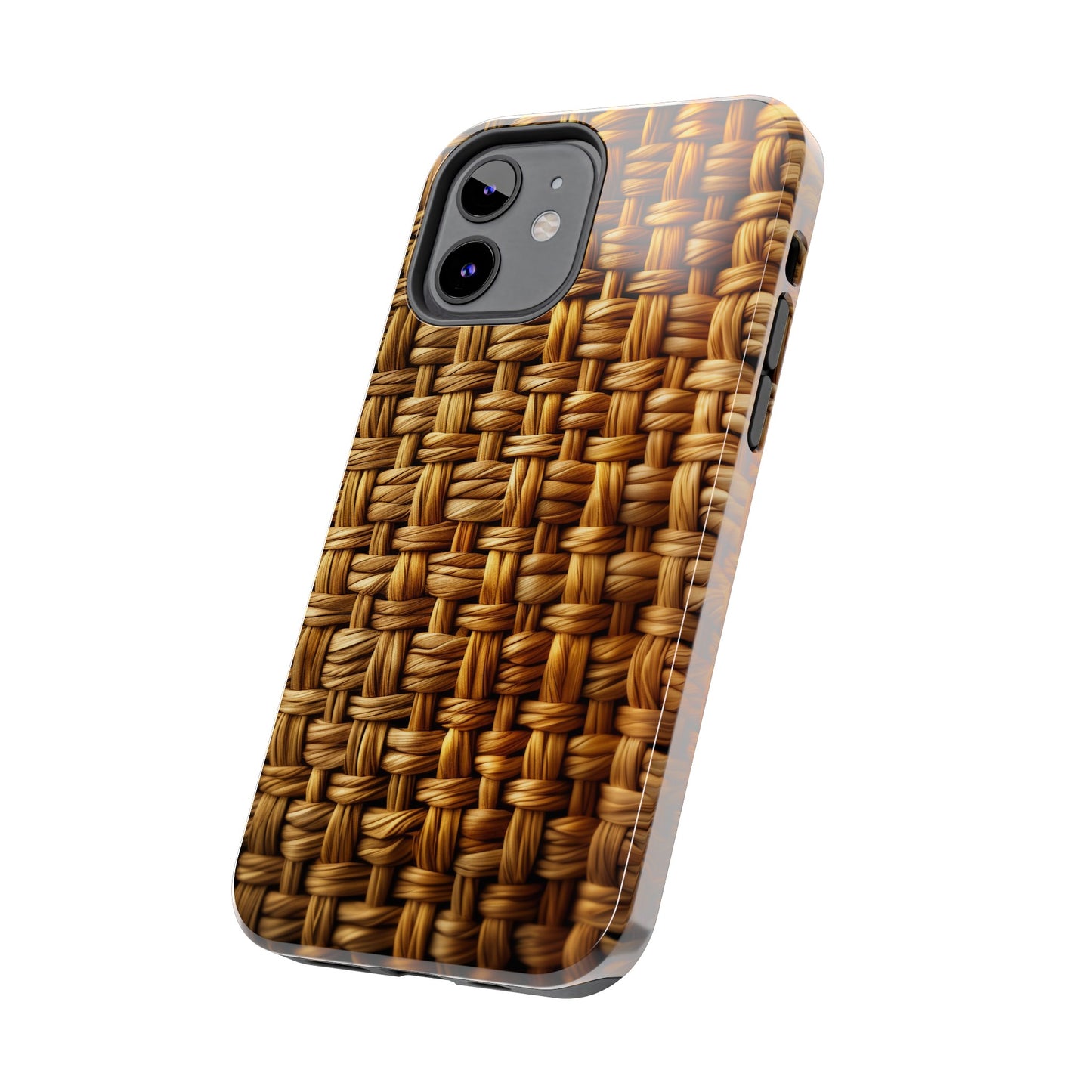 Basket Weave Design Tough iPhone Case