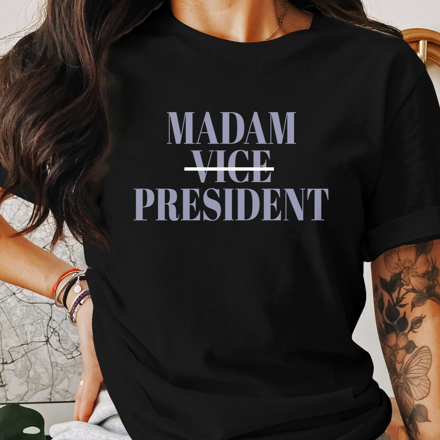 Kamala Harris Madam Vice President 2024 T-Shirt Madam President Shirt