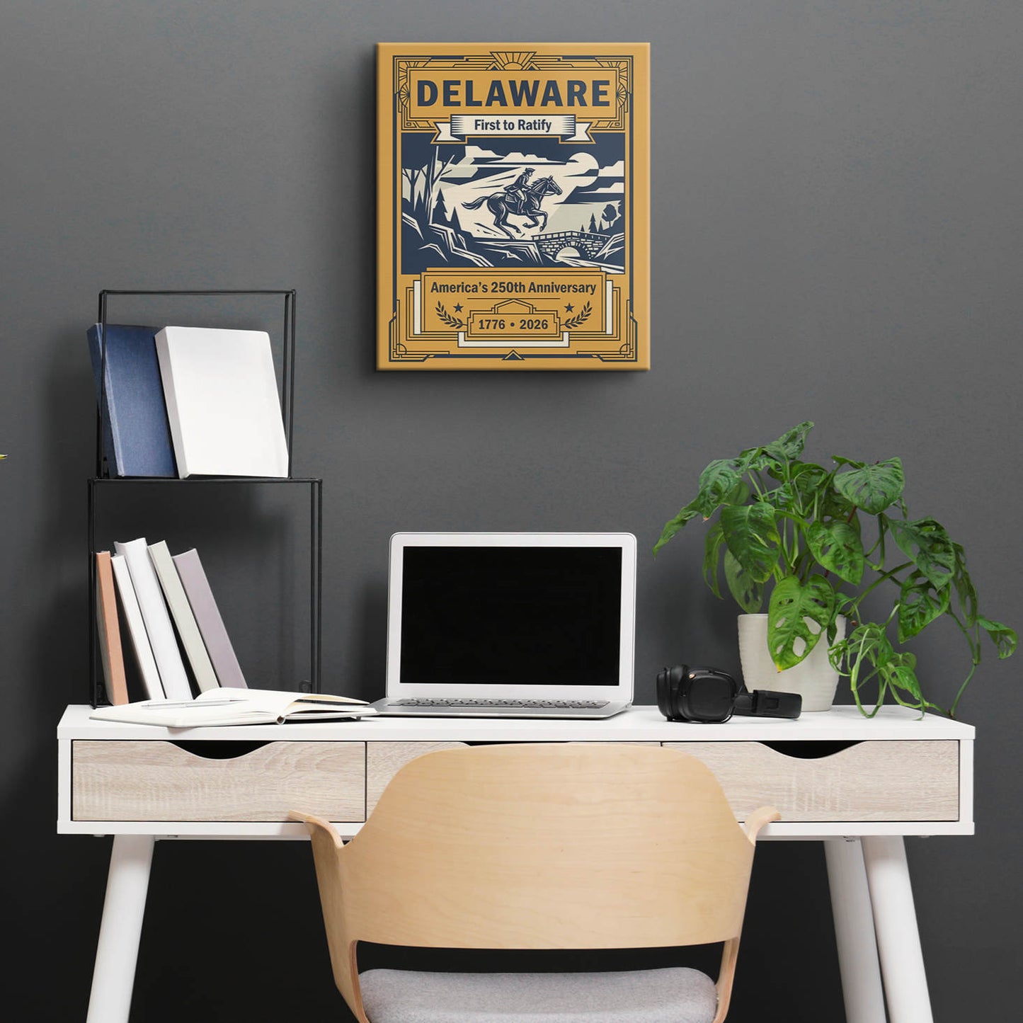 Delaware 250th Anniversary Canvas