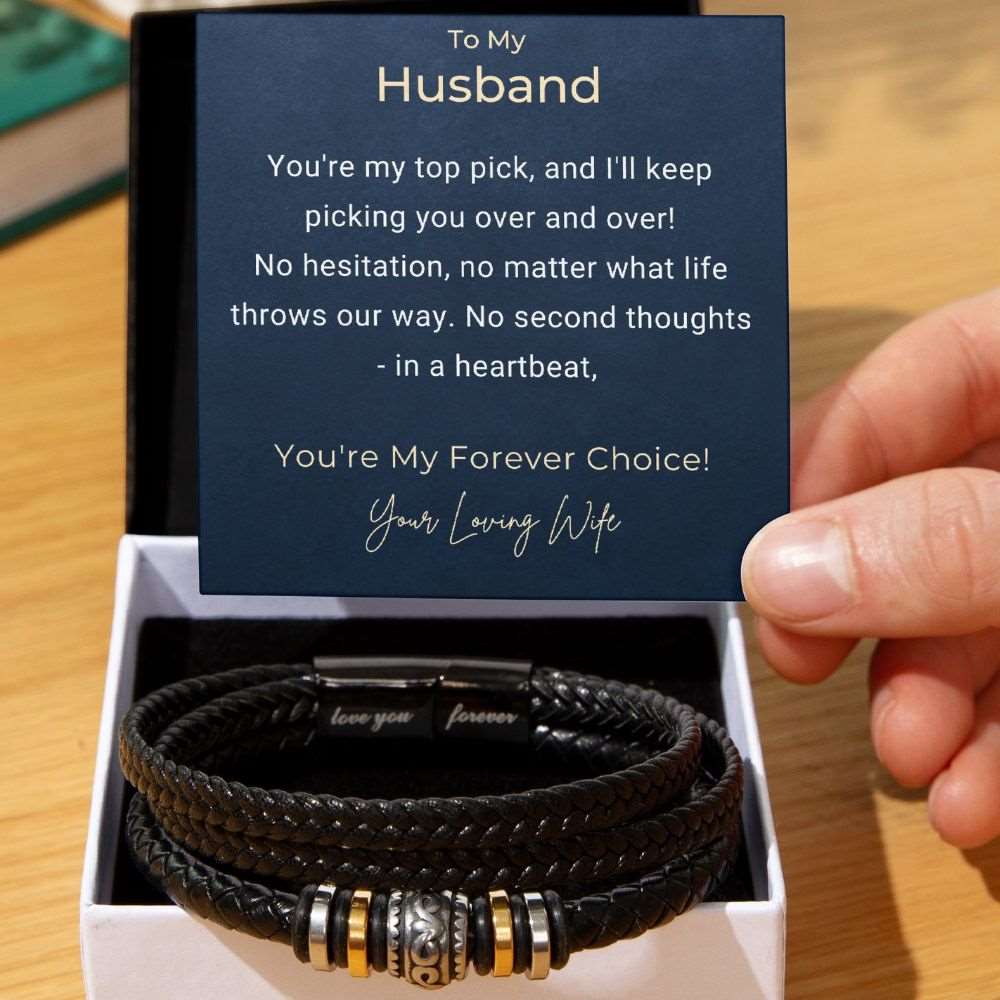 To My Husband Bracelet | Love You Forever