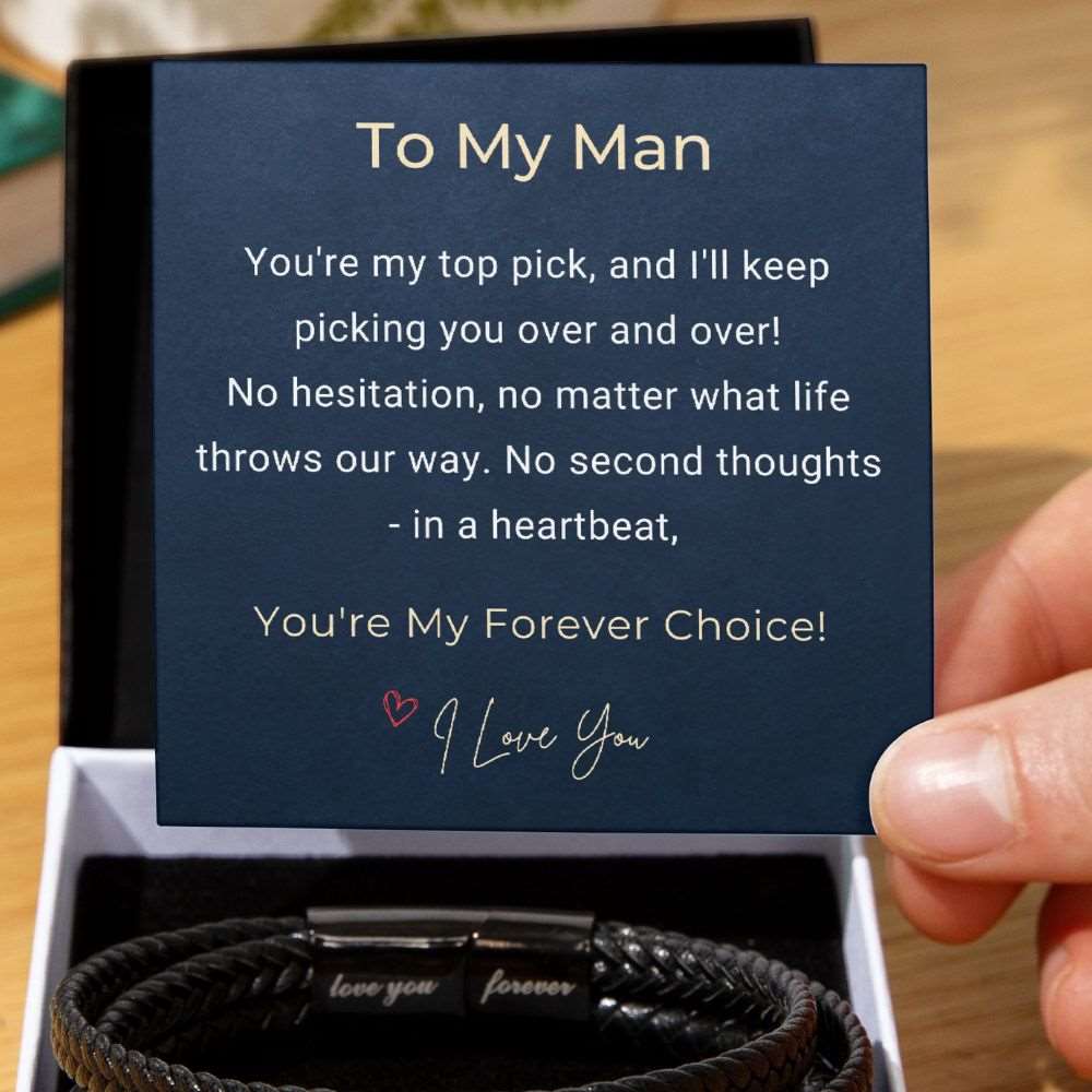 To My Man Bracelet | Top Pick