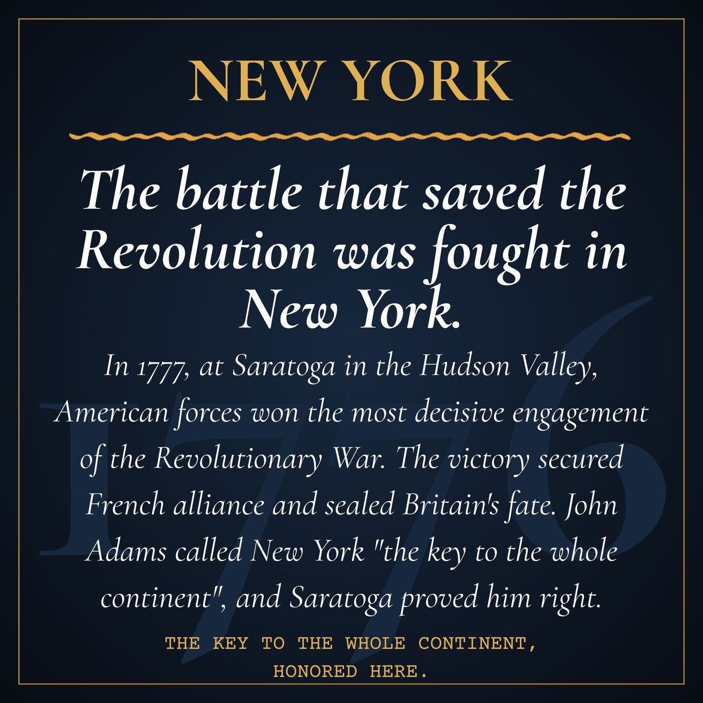 New York 250th Anniversary Canvas