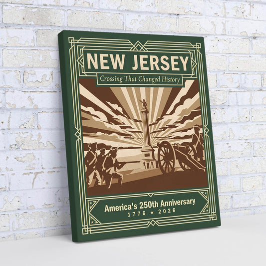 New Jersey 250th Anniversary Canvas