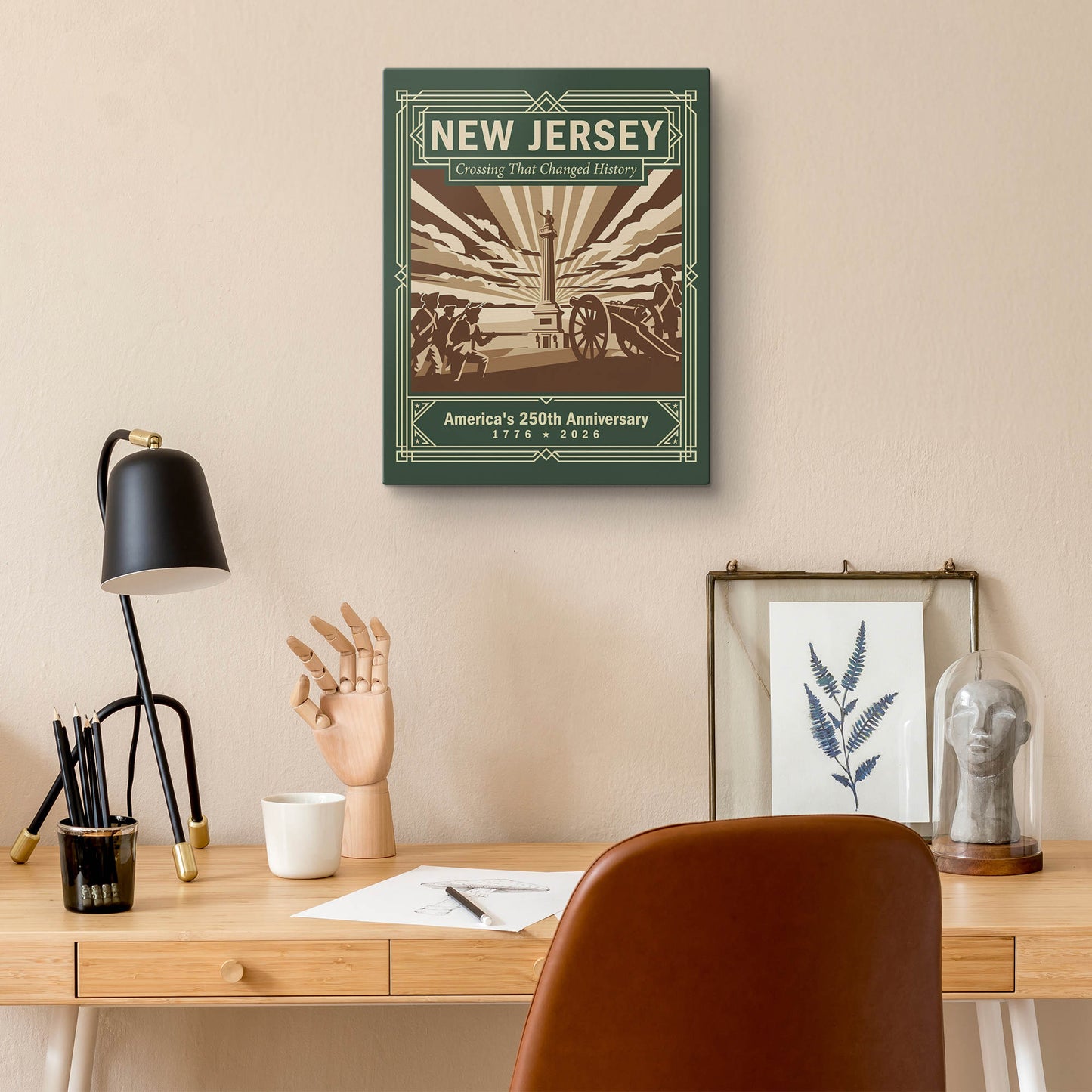 New Jersey 250th Anniversary Canvas