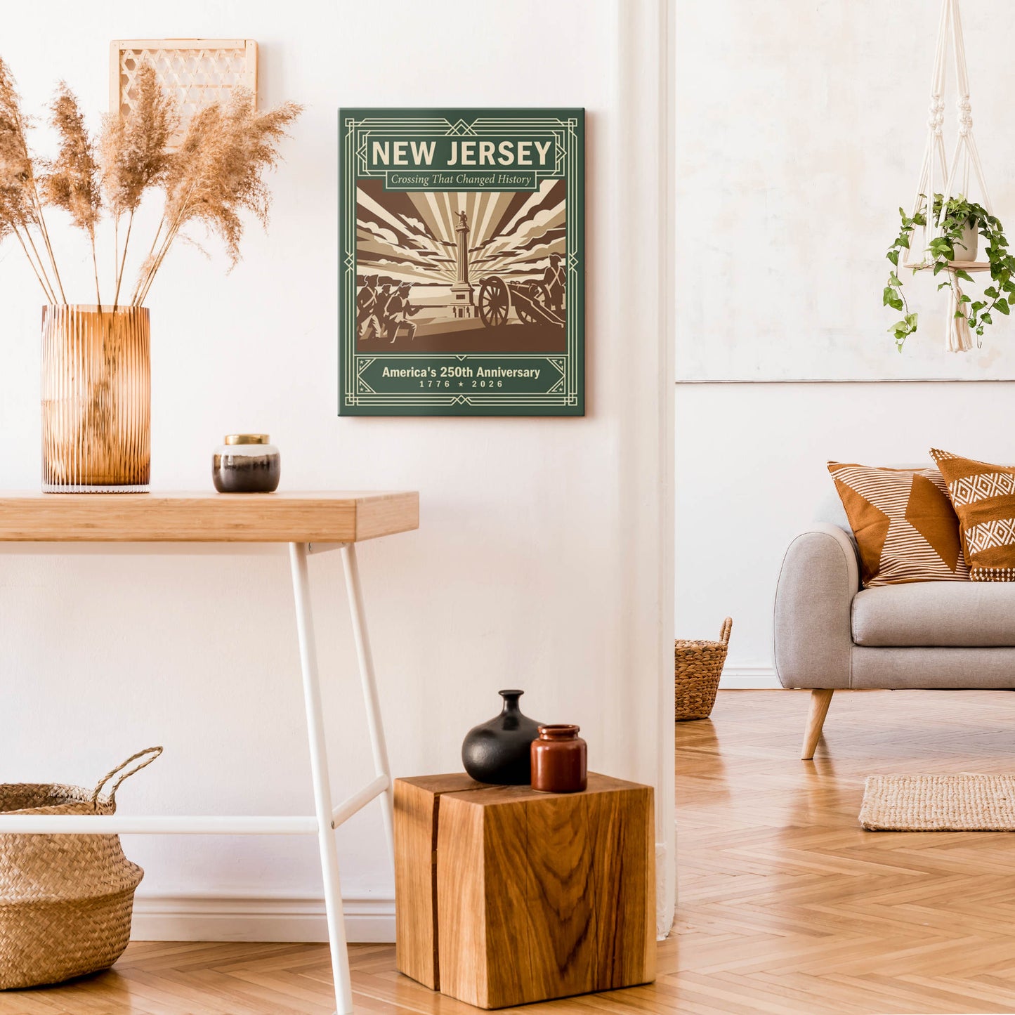 New Jersey 250th Anniversary Canvas