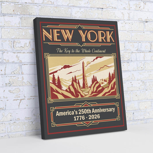 New York 250th Anniversary Canvas